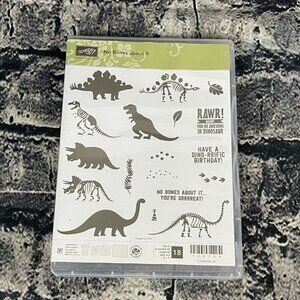 Stampin' Up! NO BONES ABOUT IT 18 Pc Stamp Set 138756